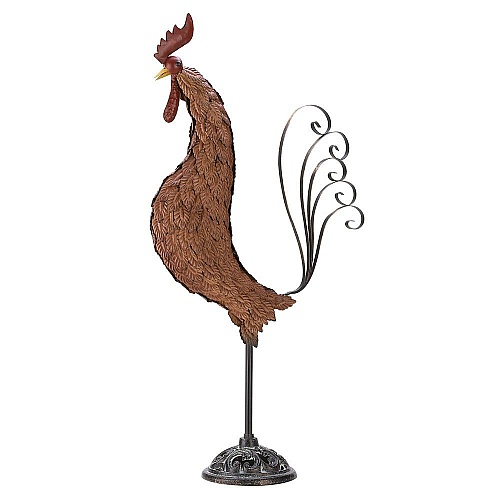 rooster wrought iron