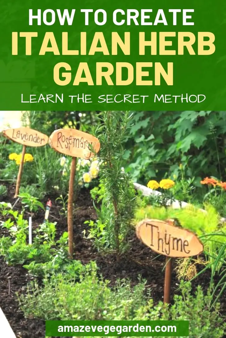 how to create italian herb garden